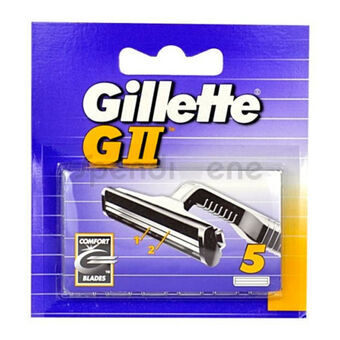 Ekstra barberblade GII Gillette Ii (5 pcs)