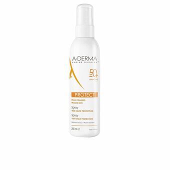 Krop solcreme spray A-Derma Protect 200 ml SPF 50+