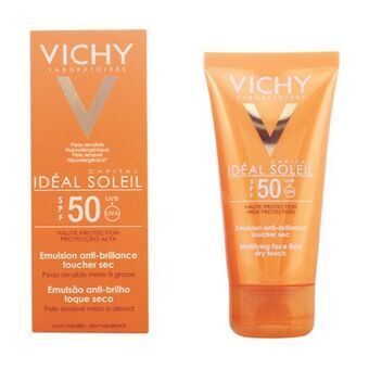 Solcreme til ansigtet Ideal Soleil Vichy Spf 50 (50 ml)