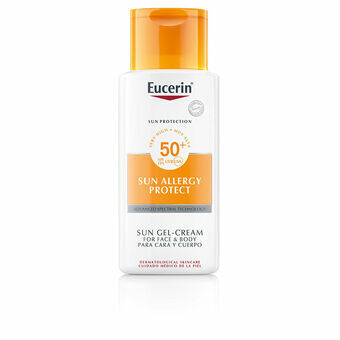Solbeskyttelse - gel Eucerin Sun Allergy Protect Flødefarvet Allergisk hud 150 ml Spf 50