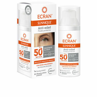 Solbeskyttelsee - lotion Ecran Ecran Sunnique SPF 50+ 50 ml