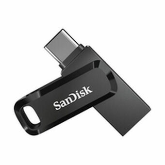 USB-stik SanDisk SDDDC3-128G-G46 Sort Sort/Sølvfarvet 128 GB