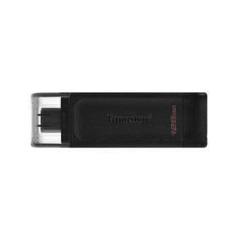 USB-stik Kingston DT70/128GB usb c Sort