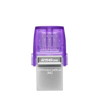 USB-stik Kingston DTDUO3CG3/256GB Violet Sort Lilla Stål 256 GB