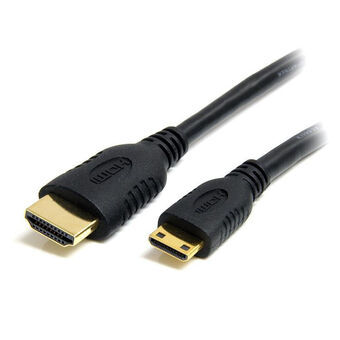 HDMI-kabel Startech HDACMM2M             Sort (2 m)