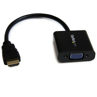 HDMI Adapter Startech HD2VGAE2 1920 x 1080 px Sort