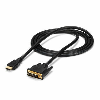 HDMI til DVI-adapter Startech HDMIDVIMM6           Sort