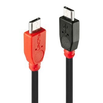 Kabel Micro USB LINDY 31758 50 cm Sort