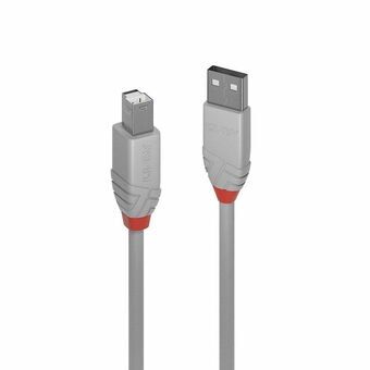 Kabel Micro USB LINDY 36681 Sort Grå (1 enheder)