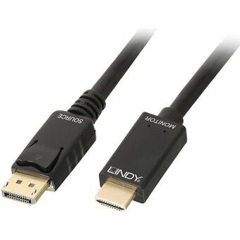 DisplayPort til HDMI-adapter LINDY 36922 Sort