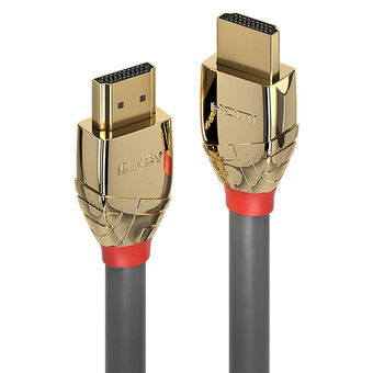 HDMI-kabel LINDY 37863 3 m Grå Gylden