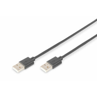 Kabel Micro USB Digitus AK-300101-010-S Sort 1 m