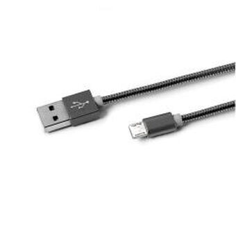 Kabel Micro USB Celly USBMICROSNAKEDS Sort