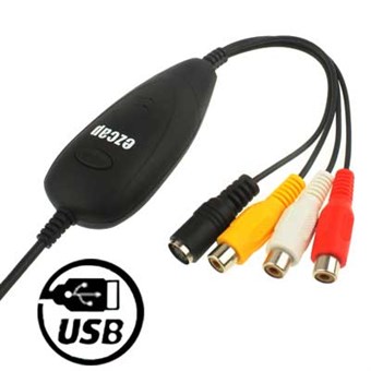 EZCAP USB 2.0 Video-/Lydredigeringskabel