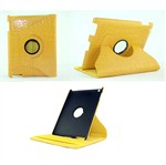 Krokodille  Roterende etui til iPad 2/3/4 (Gul)