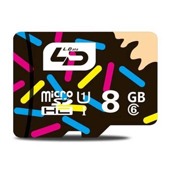 TF/Micro SDHC hukommelseskort - 8GB