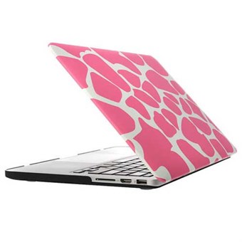 Macbook Pro Retina 15.4" Hard Case - Leopard Pink