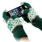 Touch Handsker - Til din touch sk�rm (design/gr�n)