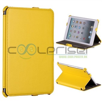 Leather iPad Mini Case (Gul) 
