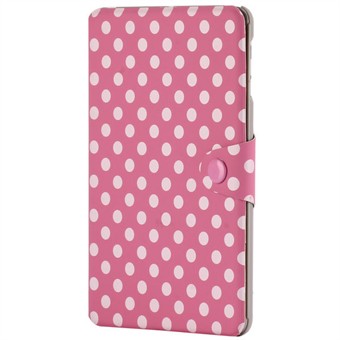 Dot Pattern iPad Mini 1 Etui (Pink)