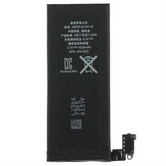 iPhone 4 genopladeligt 3.7 V / 1420mAh Li-ion-batteri