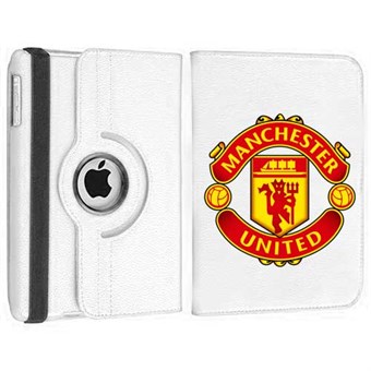 Roterende Fodbold Etui til iPad 2/3/4 - Manchester United