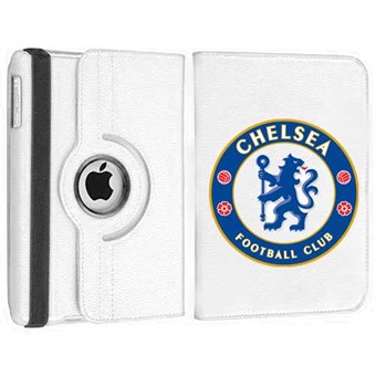 Roterende Fodbold Etui til iPad 2/3/4 - Chelsea