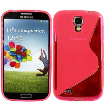 S-Line Silikone Cover Galaxy S4 (Pink)