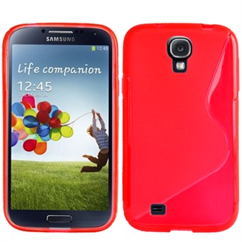 S-Line Silikone Cover Galaxy S4 (Rød)
