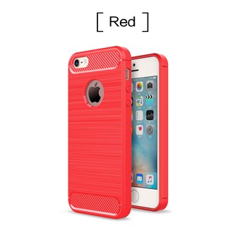 Best winner plast- & silikonecover til iPhone 5 / iPhone 5S / iPhone SE 2013 - Rød