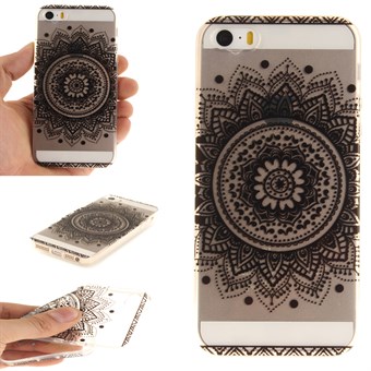 Modern art silikonecover til iPhone 5 / iPhone 5S / iPhone SE 2013 - Henna