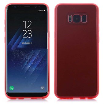 Glory Cover i silikone til Samsung Galaxy S8 - Rød