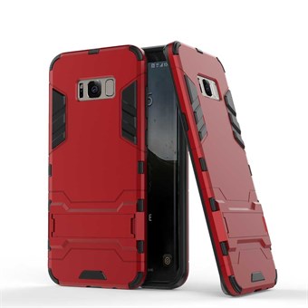 Space Hardcase i plast og TPU til Samsung Galaxy S8 - Rød