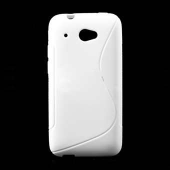 S-Line Silikone Cover - HTC 601 Zara (Hvid)