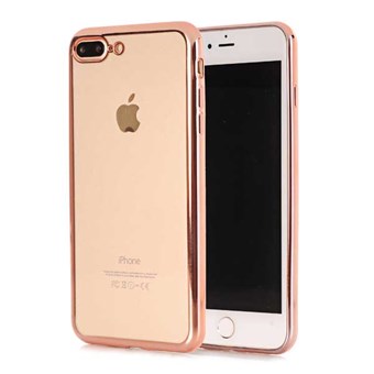 Shiny Sides Cover til iPhone 7 Plus / iPhone 8 Plus - Rose Gold