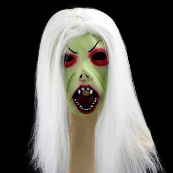 Vampire Girl mask - Grøn