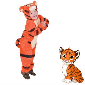 Tigerdyr Kostume