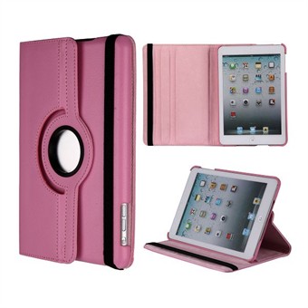 Danmarks Billigste 360 Roterende Cover til iPad 2 / iPad 3 / iPad 4 - (Pink)