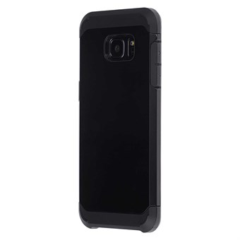 Hard case silicone/plastik Samsung Galaxy S7 Edge sort