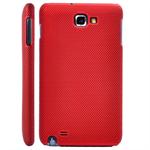 Galaxy Note Net Cover med sm� huller (R�d)