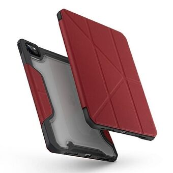 UNIQ etui til Trexa iPad Pro 11" 2021/2020 Antimikrobiel rød/rød