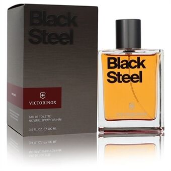 Victorinox Black Steel by Victorinox - Eau De Toilette Spray 100 ml - til mænd