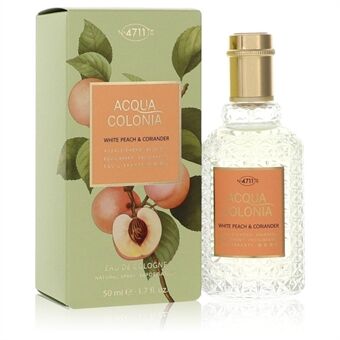 4711 Acqua Colonia White Peach & Coriander by 4711 - Eau De Cologne Spray (Unisex) 50 ml - til kvinder