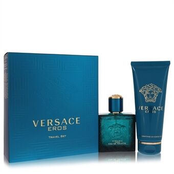 Versace Eros by Versace - Gift Set -- 1.7 oz Eau De Toilette Spray + 3.4 oz Shower Gel - til mænd