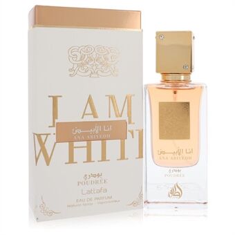 Ana Abiyedh I am White Poudree by Lattafa - Eau De Parfum Spray (Unisex) 60 ml - til kvinder