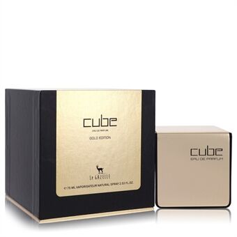 Le Gazelle Cube Gold Edition by Le Gazelle - Eau De Parfum Spray 75 ml - til mænd