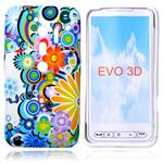 Evo 3D silikone Cover (Flower)