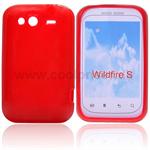 HTC Wildfire S Silikone Cover (R�d)