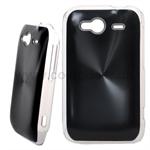 Aluminium cover til HTC Wildfire S (Sort)