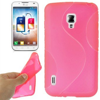 S-Line Silikone Cover LG Optimus L7 2 Dual (Pink)